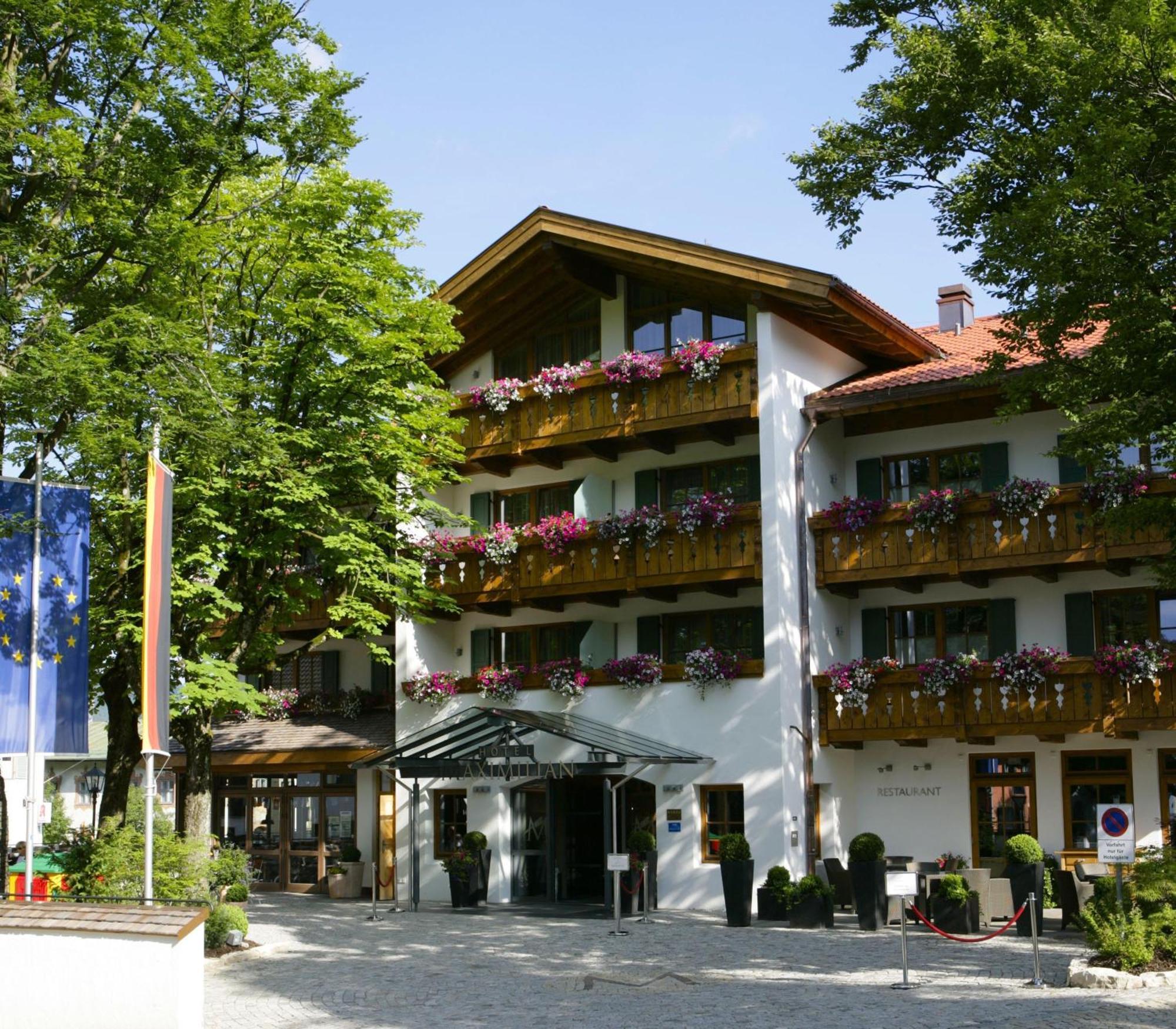 Hotel Maximilian Обераммергау Екстер'єр фото